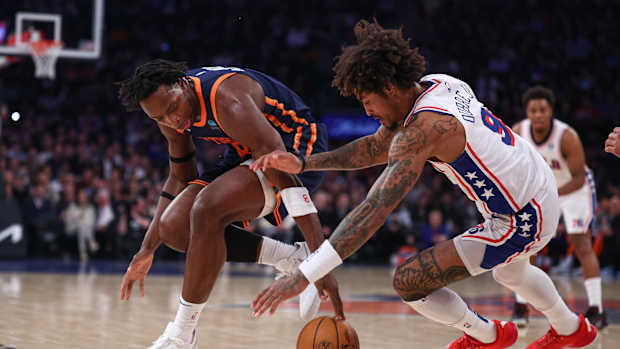 OG Anunoby Kelly Oubre Jr. 76ers